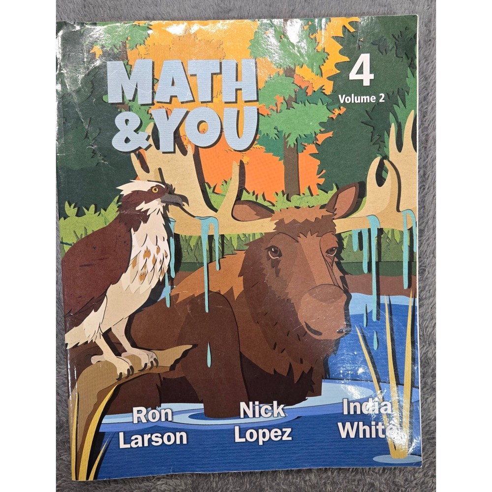 Math & You Grade 4 Volume 2 Larson Lopez White Big Ideas Learning 9781680331711